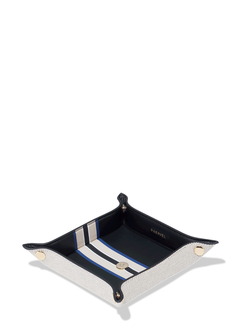 【Paravel】☆お洒落☆Cabana Valet Tray ValetTray_Domino_Black_ALT4.