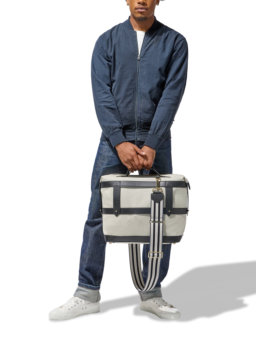 【Paravel】☆お洒落☆Cabana Strap CABANA_STRAPxDOMINOBLACKxPrima