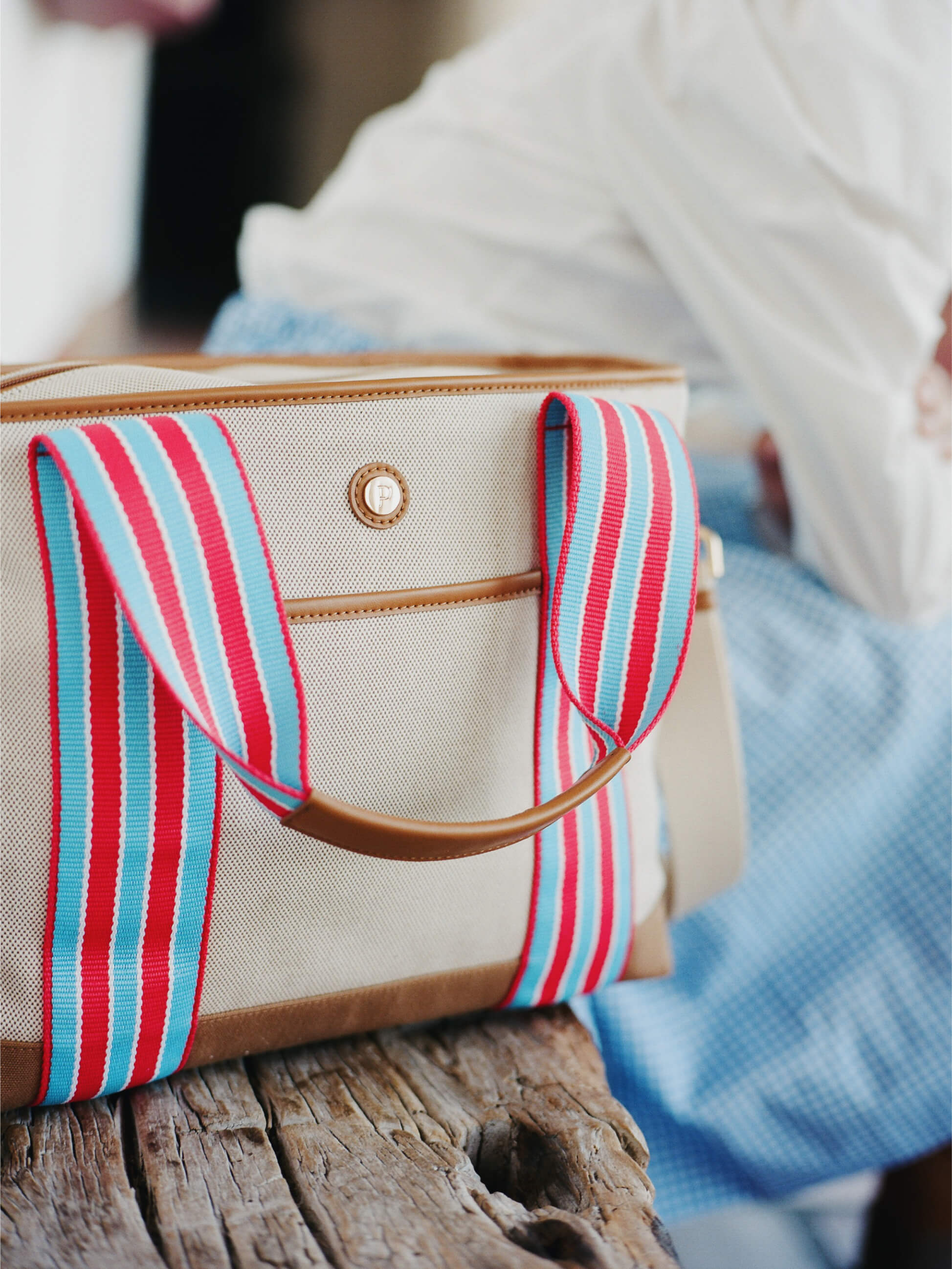 【PARAVEL】リサイクルキャンバス ミディアムトートバッグ 人気 Medium Cabana Tote