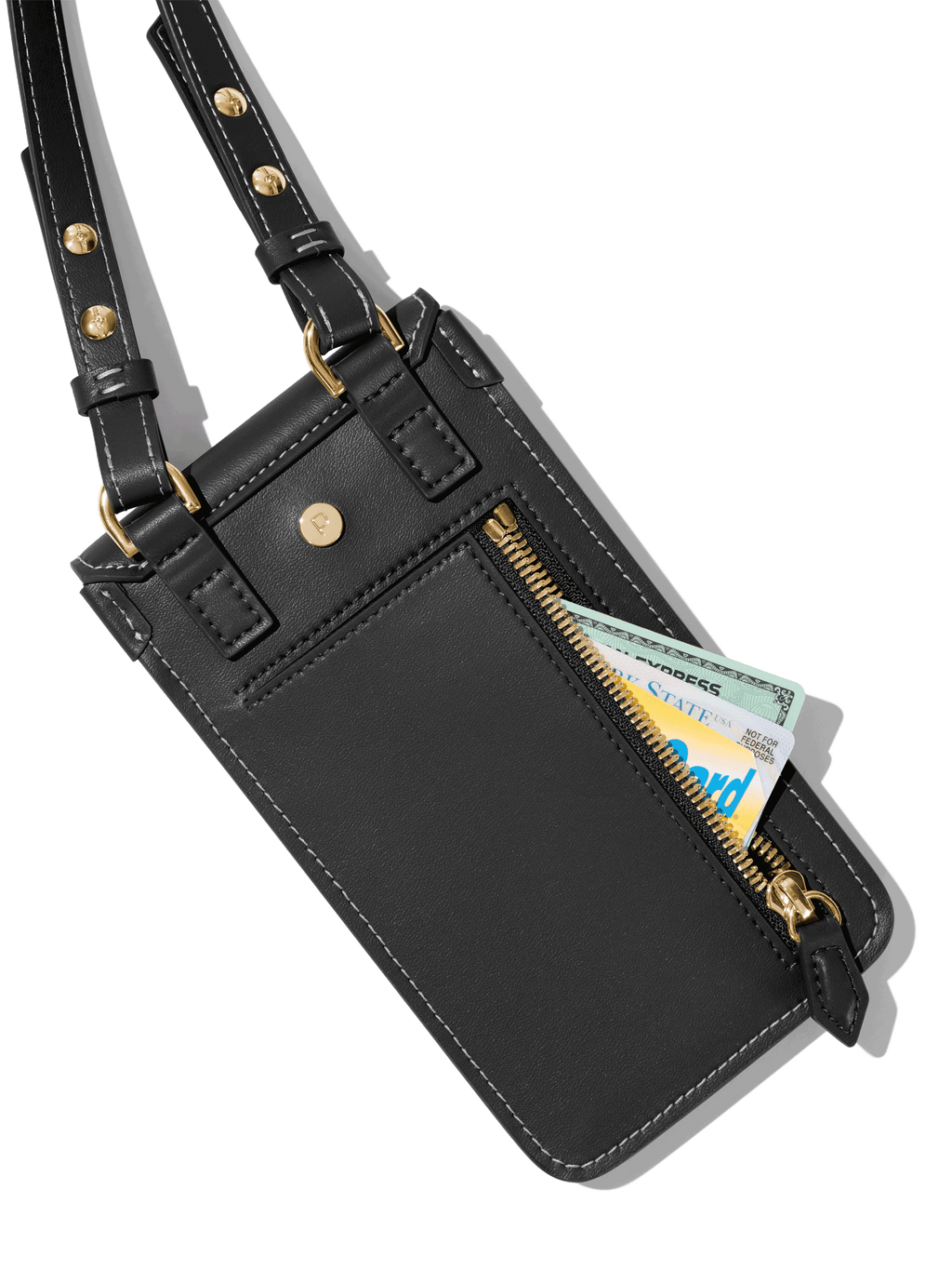 Personalized Black Leather Flight Bag Cross Body Bag for Men -  Norway