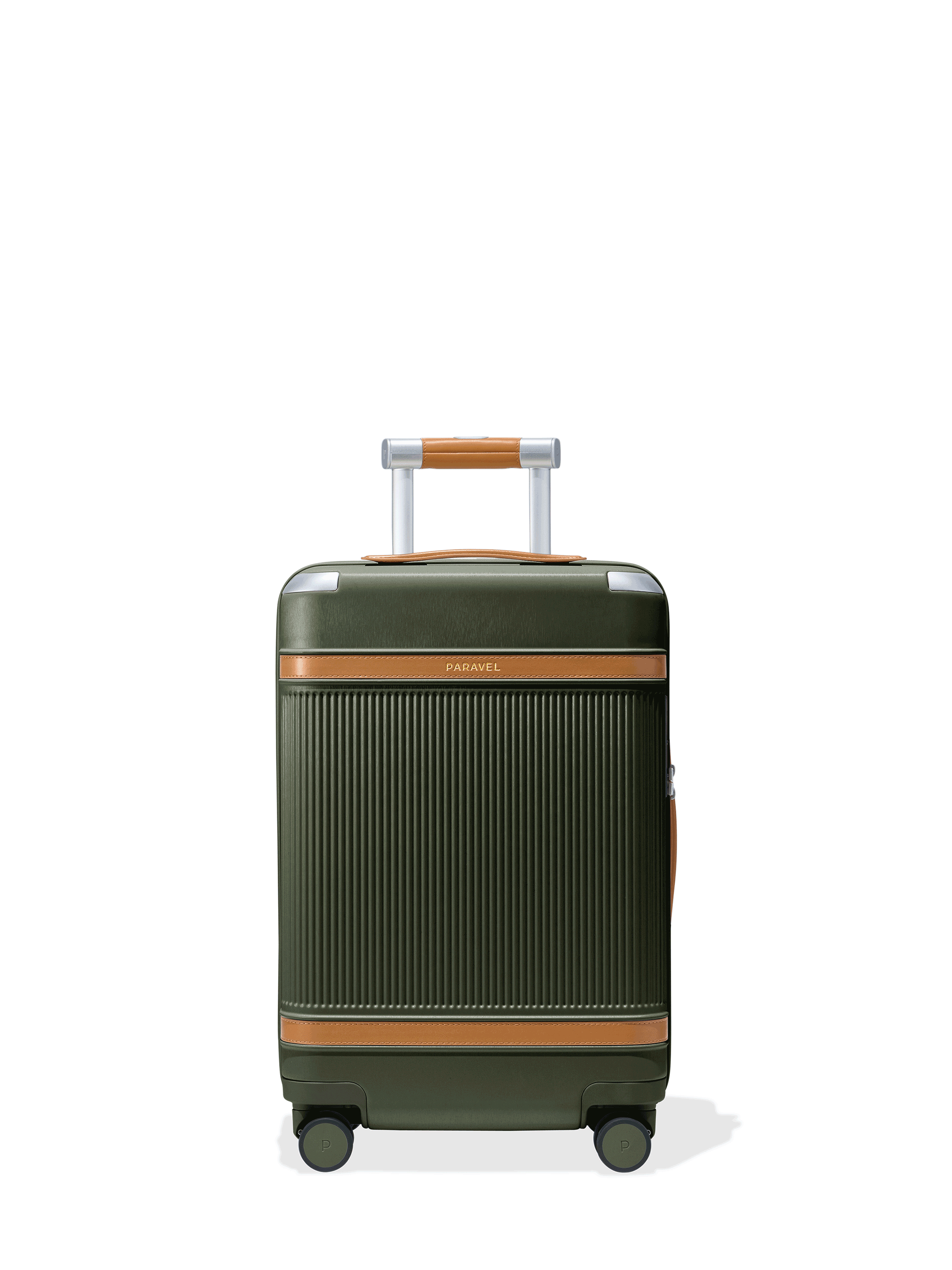 Safari - Carry-On Suitcase - 4 Wheels, Brown/Natural