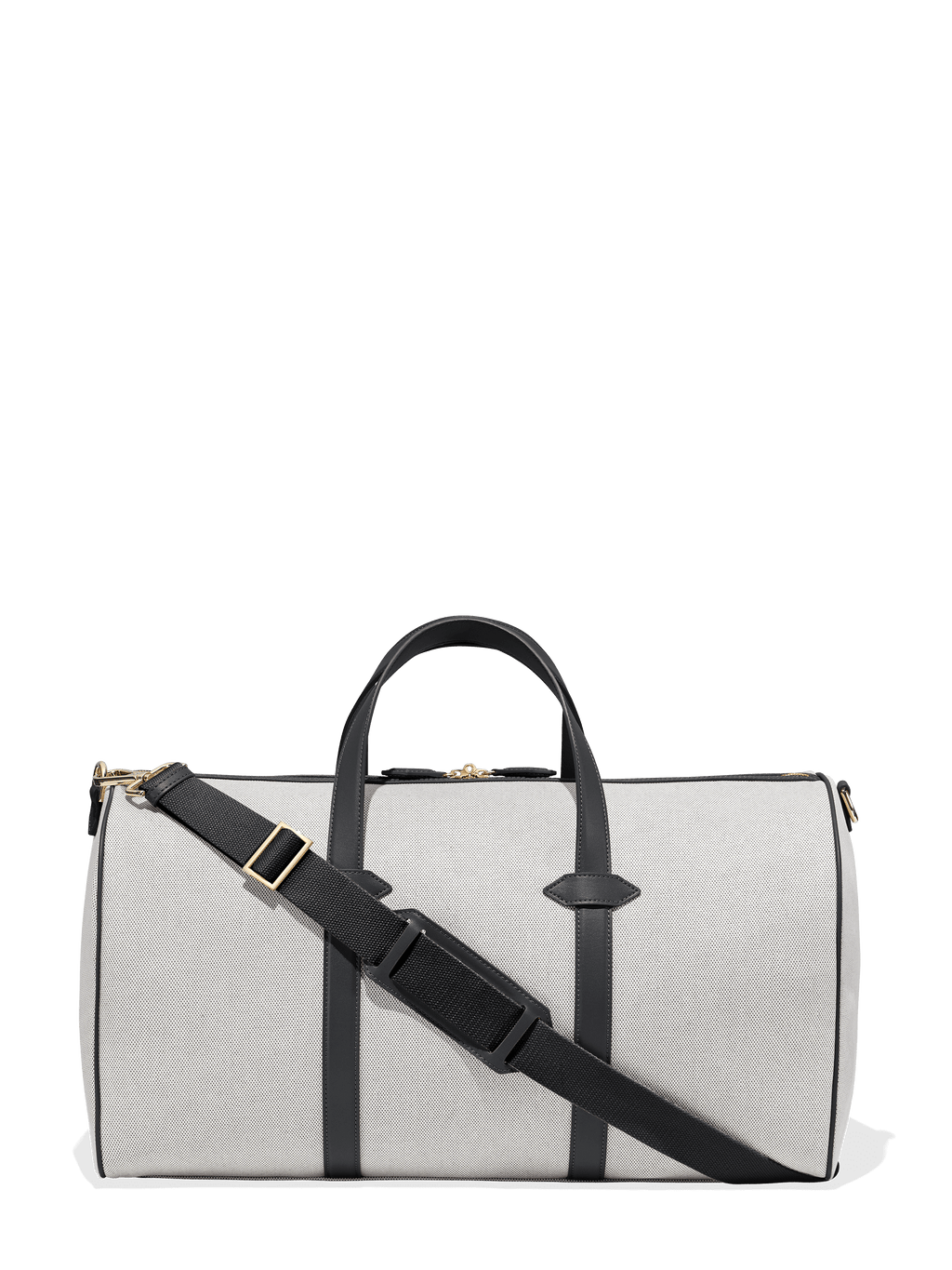 Black Monogram Leather Duffle Bag (Luxury Line)