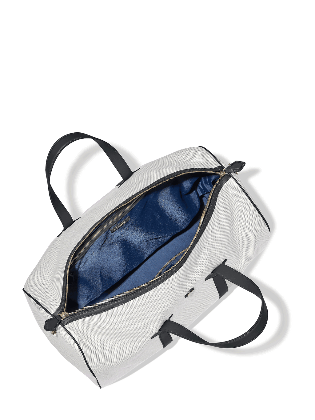 Luxury Duffel Bag Coated Canvas White Colorz