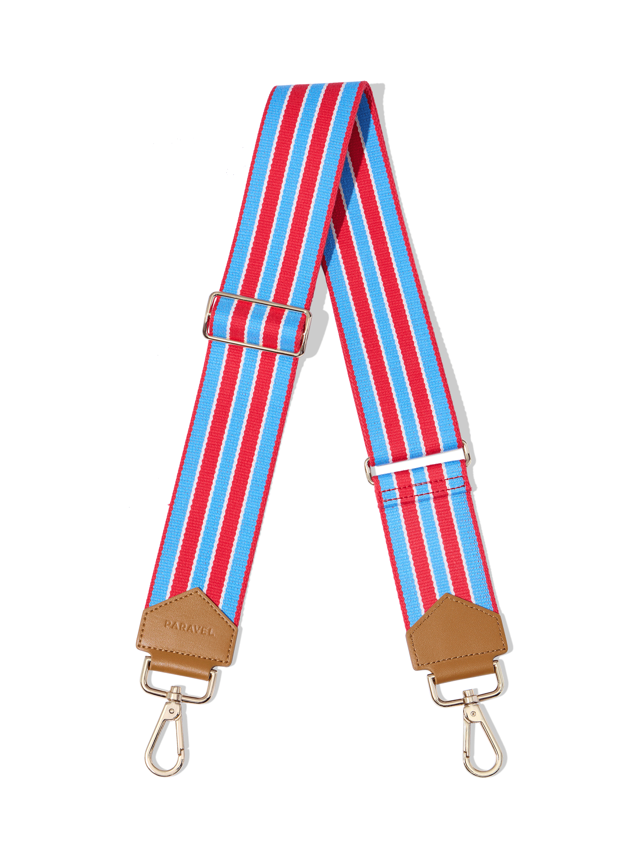 Red, White and Blue Striped Work Suspenders